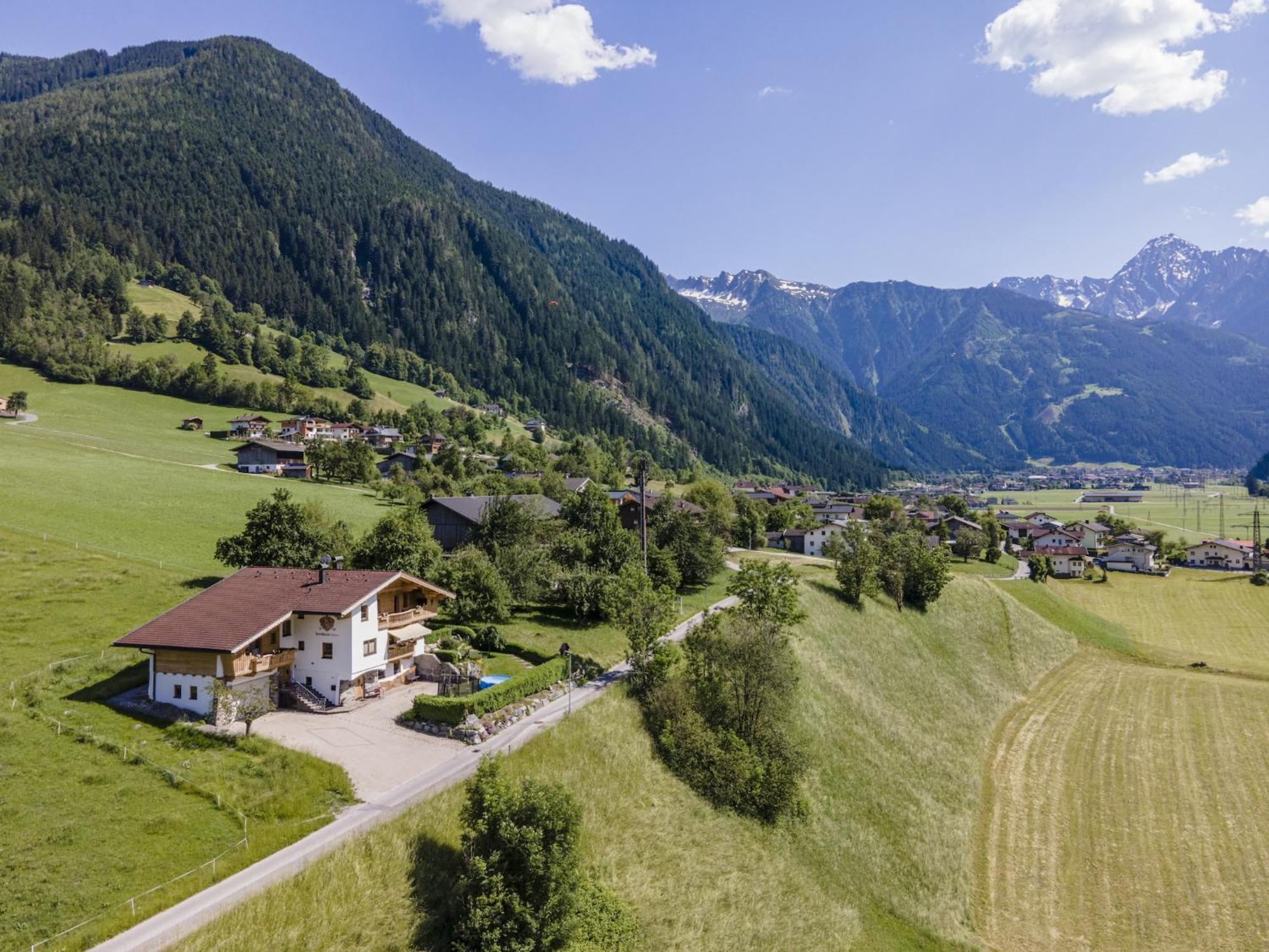 Apartment With Panoramic View Ramsau im Zillertal Ngoại thất bức ảnh